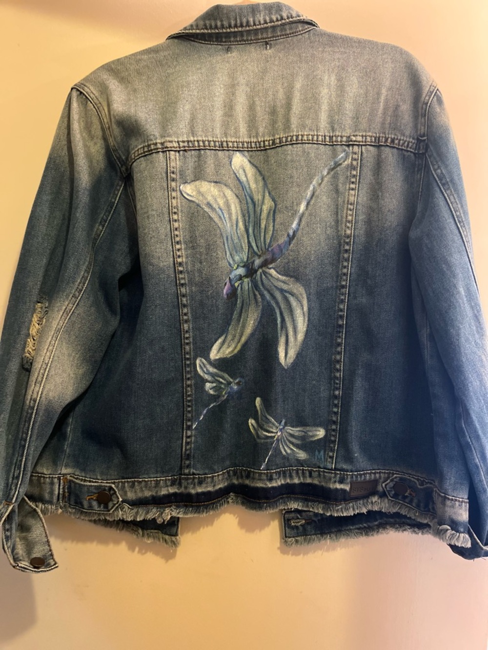 STS Blue Distressed Light Blue Denim Jacket